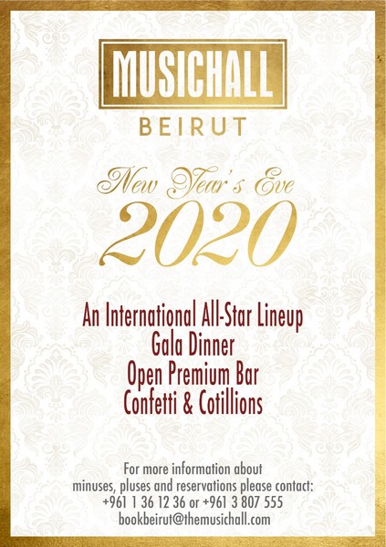 NYE at Music Hall Beirut